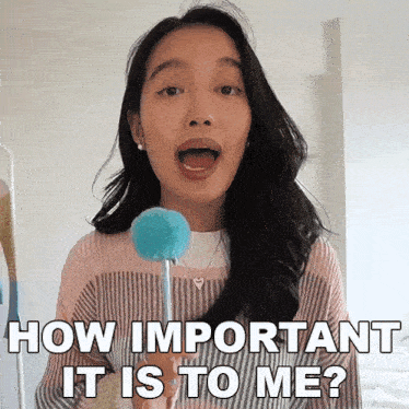How Important It Is To Me Kaiti Yoo GIF - How Important It Is To Me Kaiti Yoo Very Important GIFs