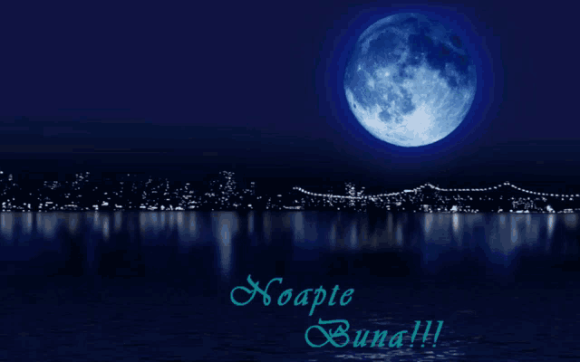 a picture of a woman in front of a full moon with the words pup pe sufletel written above her