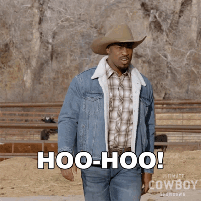 Hoo Hoo Vernon Davis GIF - Hoo Hoo Vernon Davis Ultimate Cowboy Showdown GIFs