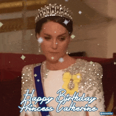 Princess Catherine Happy Birthday Princess Catherine GIF - Princess Catherine Happy Birthday Princess Catherine Princess Of Wales GIFs