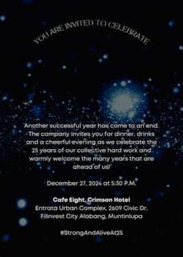a poster that says you are invited to celebrate asia electric 's 2th anniversary