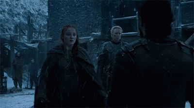 Jon Snow Jon And Sansa GIF - Jon Snow Jon And Sansa Reunited GIFs