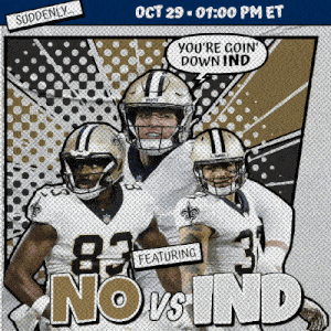 Indianapolis Colts Vs. New Orleans Saints Pre Game GIF - Nfl National Football League Football League GIFs