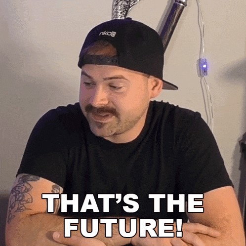 Thats The Future Jared Dines GIF - Thats The Future Jared Dines The Dickeydines Show GIFs