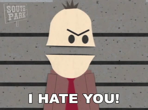 I Hate You Scott GIF - I Hate You Scott South Park GIFs