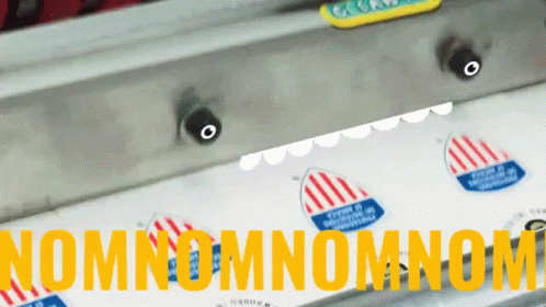 Eating Hungry GIF - Eating Hungry Stickergiant GIFs