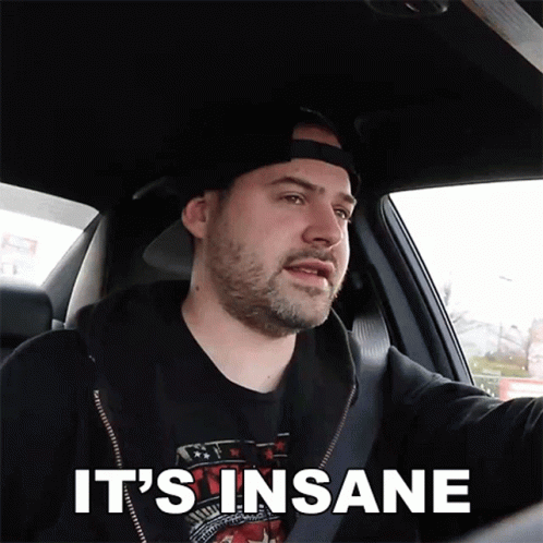 Its Insane Jared Dines GIF - Its Insane Jared Dines Its Crazy GIFs
