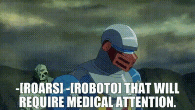 Masters Of The Universe Roboto GIF - Masters Of The Universe Roboto That Will Require Medical Attention GIFs