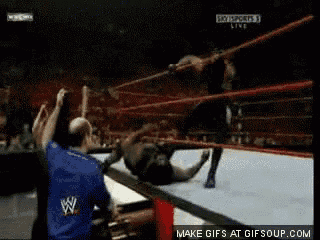 a wrestling match is being shown on sky sports 1