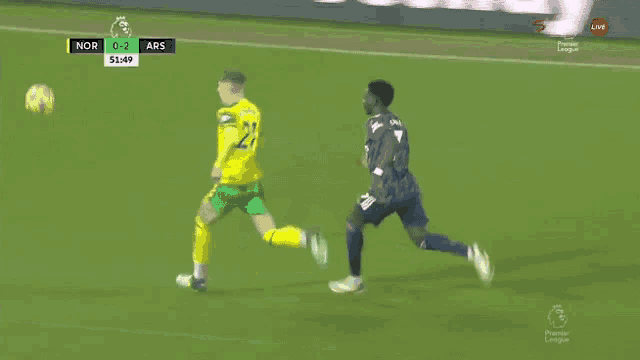 a soccer game between nor and ars is being shown live on a betting website
