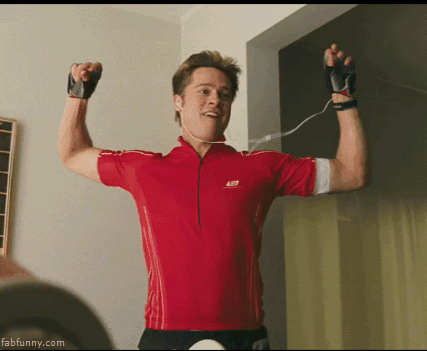 8. There Are Two Camps Of People: Those Who Work Out And Those Who Work. GIF - Workout Dancing Oh Yeah GIFs