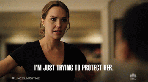 Im Just Trying To Protect Her Arielle Kebbel GIF - Im Just Trying To Protect Her Arielle Kebbel Amelia Sachs GIFs