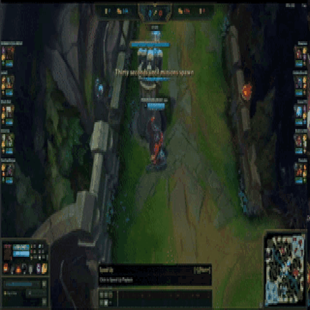 a screen shot of a video game with the words minions have appeared at the top