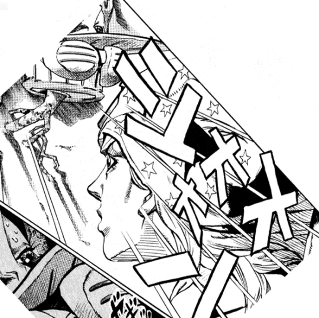a black and white drawing of a person wearing a bandana with stars on it