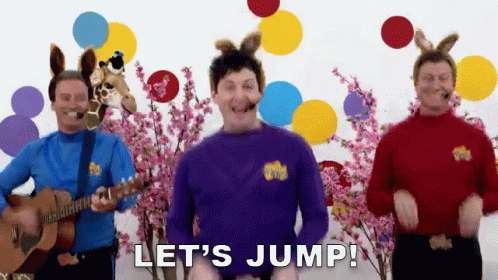 Lets Jump Lachy Gillespie GIF - Lets Jump Lachy Gillespie Anthony Field GIFs