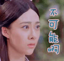 a close up of a woman 's face with chinese writing on the bottom .