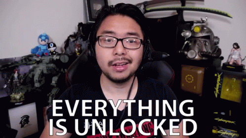 Everything Is Unlocked Unlocked GIF - Everything Is Unlocked Unlocked Free GIFs