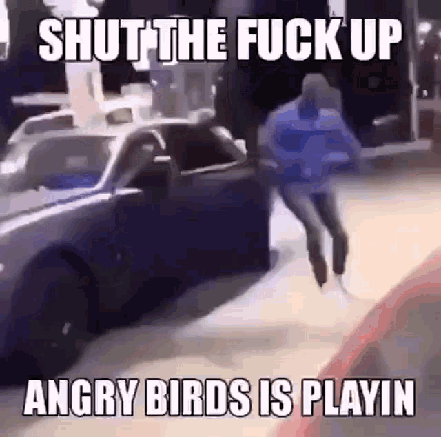 Stfu Angry Birds Playin Go Back I Want To Be Monke Lol GIF - Stfu Angry Birds Playin Go Back I Want To Be Monke Lol Bruh What I Am Posed To Do GIFs