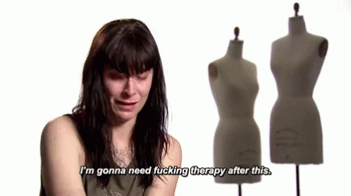 Therapy Project Runway GIF - Therapy Project Runway Depressed GIFs
