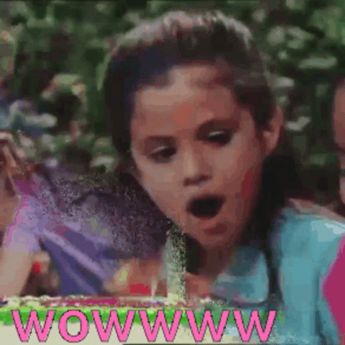Wow Selena Gomez Wow GIF - Wow Selena Gomez Wow Baby Girl Wow GIFs
