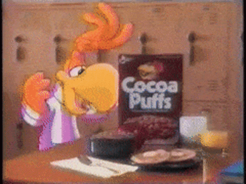 Cocoa Puffs Sonny The Cuckoo Bird GIF - Cocoa Puffs Sonny The Cuckoo Bird Cereal GIFs