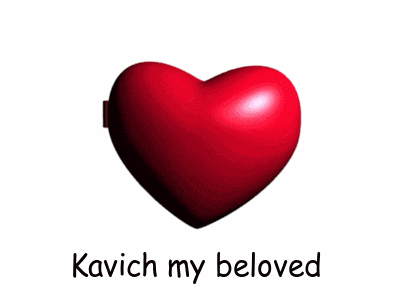a picture of two anime characters with the words kawich my beloved