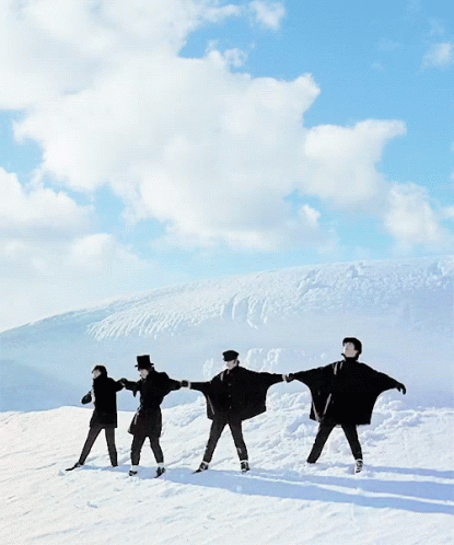 The Beatles Snow GIF - The Beatles Snow GIFs