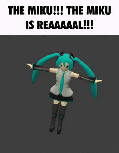 Miku One Piece Is Real GIF - Miku One Piece Is Real The Miku Is Real GIFs