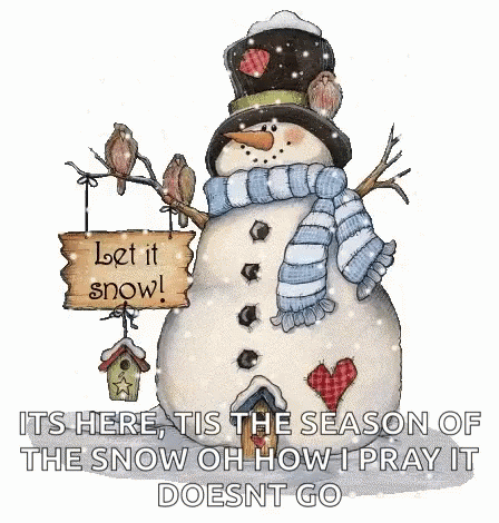 Let It Snow Snowman GIF - Let It Snow Snowman GIFs