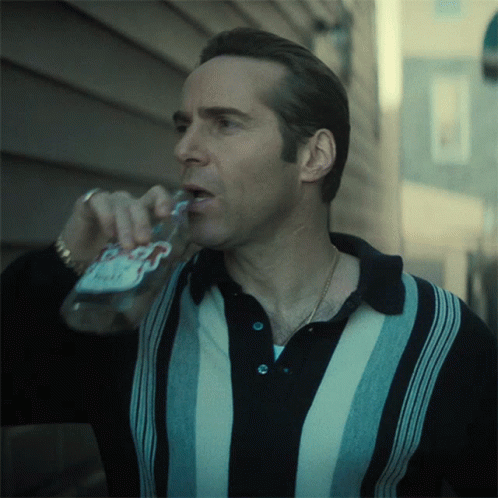 Drinking Richard Moltisanti GIF