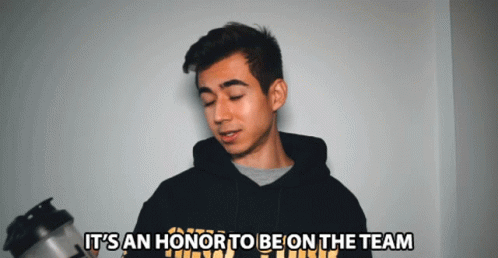 Its An Honor To Be On The Team Im Honored GIF - Its An Honor To Be On The Team Its An Honor Im Honored GIFs