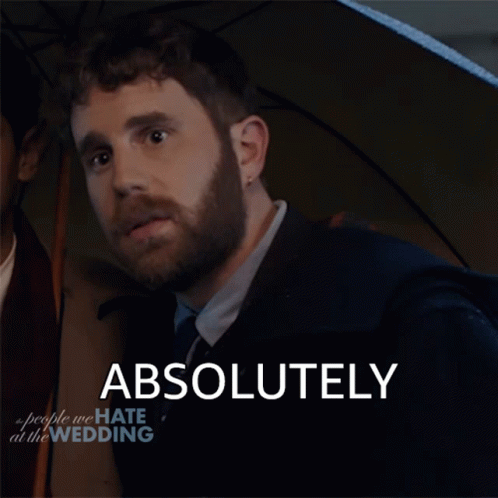 Absolutely Radiant Paul GIF - Absolutely Radiant Paul The People We Hate At The Wedding GIFs