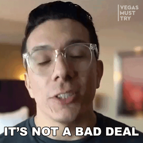 It'S Not A Bad Deal Jorge Martinez GIF - It'S Not A Bad Deal Jorge Martinez Vegas Must Try GIFs