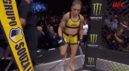 Stomping Foot Jessica Andrade GIF - Stomping Foot Jessica Andrade Ufc GIFs