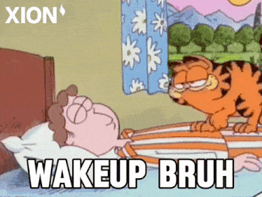 Wake Up Wake Up Meme GIF - Wake Up Wake Up Meme Garfield GIFs