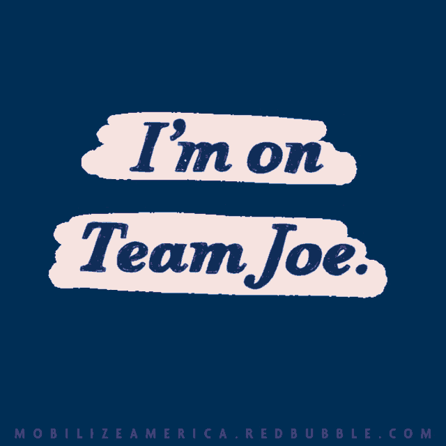 Team Joe Vote For Joe GIF - Team Joe Vote For Joe Biden2020 GIFs