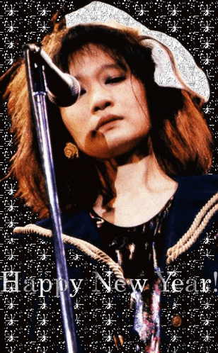 Jun Togawa 戸川純 GIF - Jun Togawa 戸川純 Happy New Year GIFs