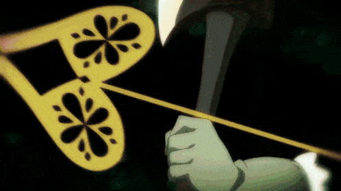 a person holding a bow and arrow in a green background