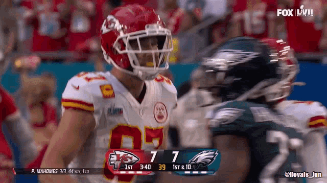 a football game is being shown on fox live