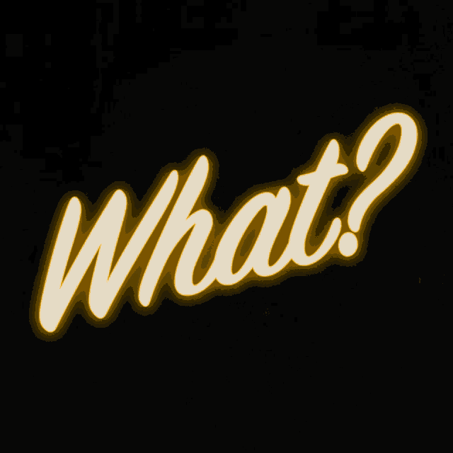 the word what is glowing in the dark