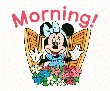 Minnie Mouse Good Morning GIF - Minnie Mouse Good Morning Hello GIFs
