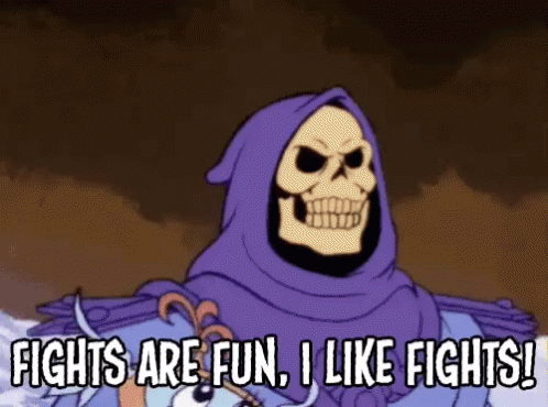 Fights Are Fun I Like Fights Skeletor GIF - Fights Are Fun I Like Fights Skeletor Fights GIFs