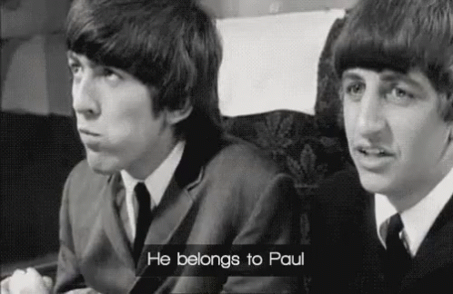 The Beatles He Belongs To Paul GIF - The Beatles He Belongs To Paul GIFs