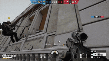 a screenshot of a video game with the number 51 on the bottom