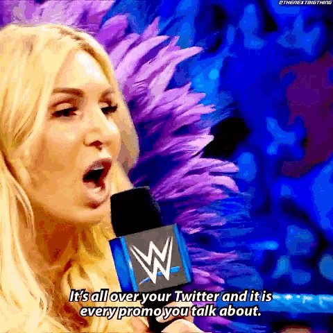 Charlotte Flair Becky Lynch GIF - Charlotte Flair Becky Lynch Its All Over Your Twitter GIFs