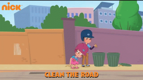 Clean The Road Daaduji GIF - Clean The Road Daaduji सड़कपर GIFs