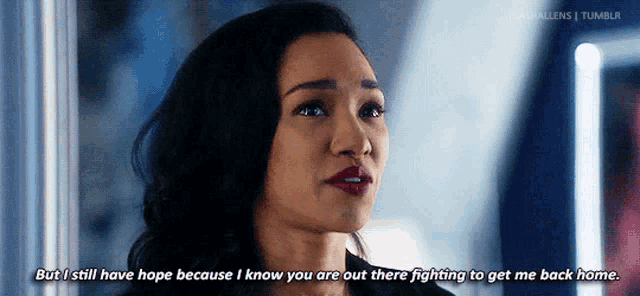 Iris West The Flash GIF