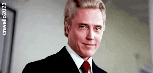 a man in a suit and tie is smiling in a photo taken by cravello20203