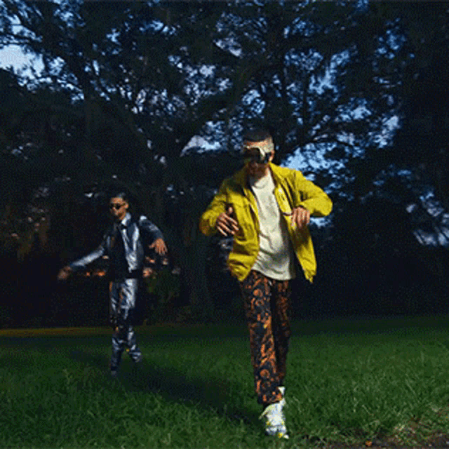 Vibing Yandel GIF