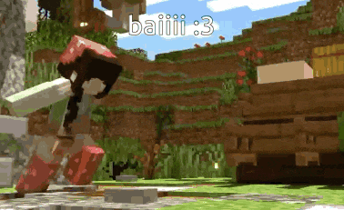 a screenshot of a video game called minecraft with the number 3 on the bottom